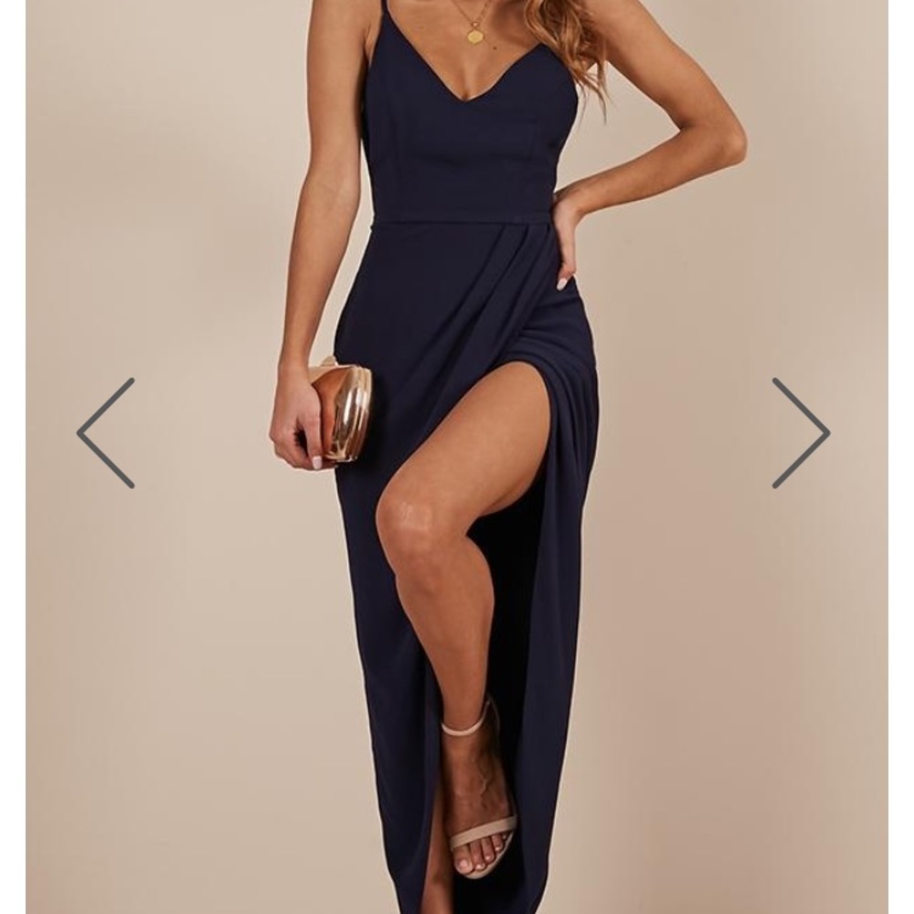 COPY - NWT Showpo “Lucky Day” Maxi Dress in Navy